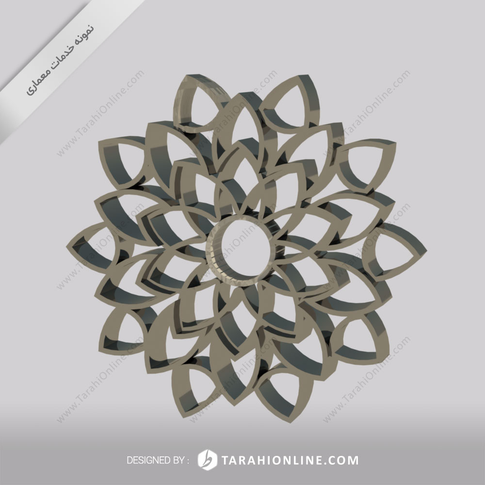طراحی آبجکت شلف دیواری