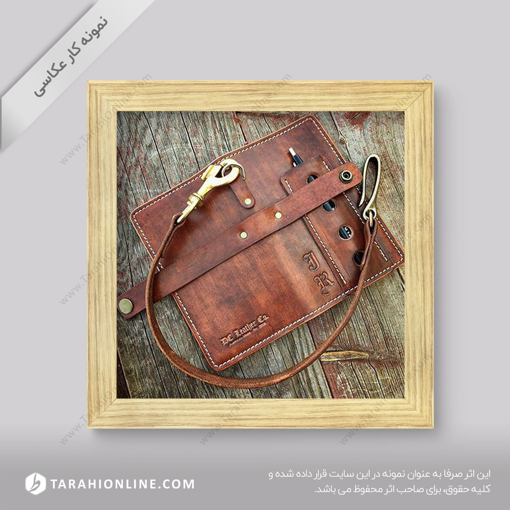 عکاسی از کیف چرمی ۴