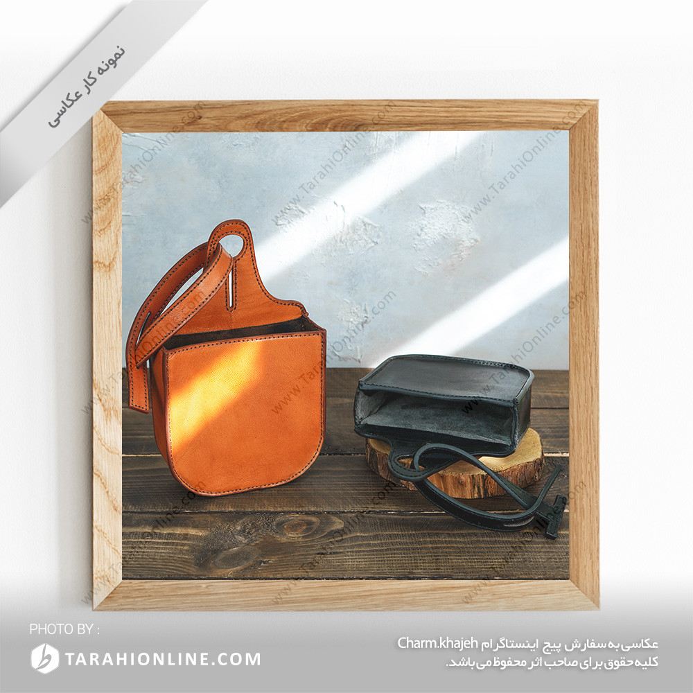 عکاسی از کیف دنده ماشین چرمی - تصویر 3