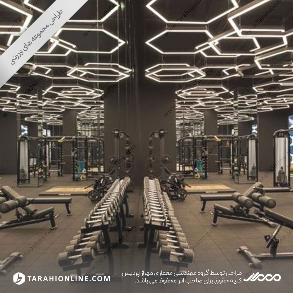 Interior design of sports club ۵ - Image 1