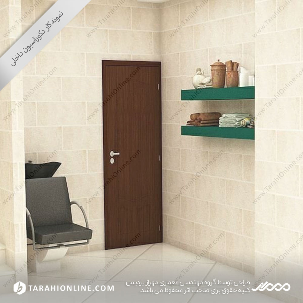 Interior decoration of the barber shop ۱ - Image 8