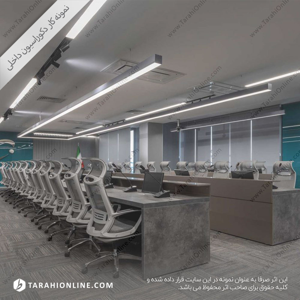 Decoration design of office spaces 3