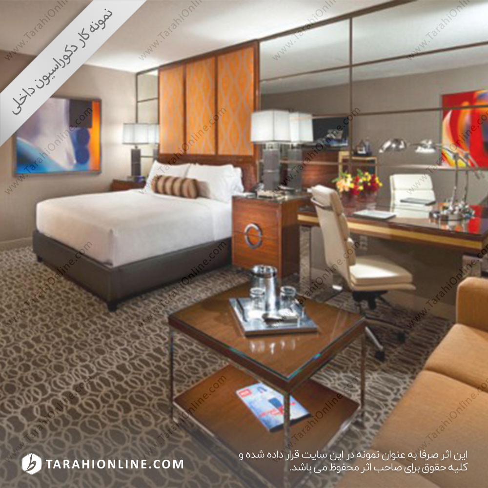 Hotel room decoration design