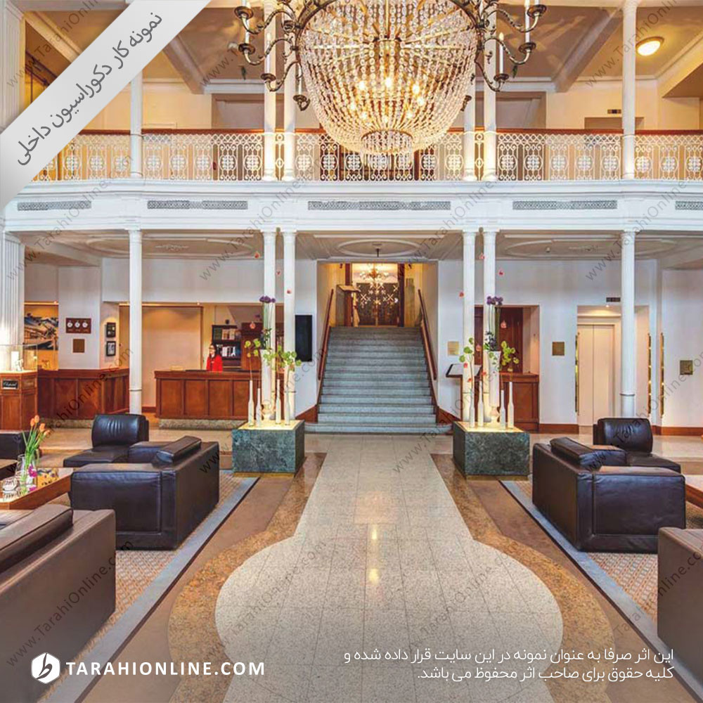 Hotel lobby decoration design