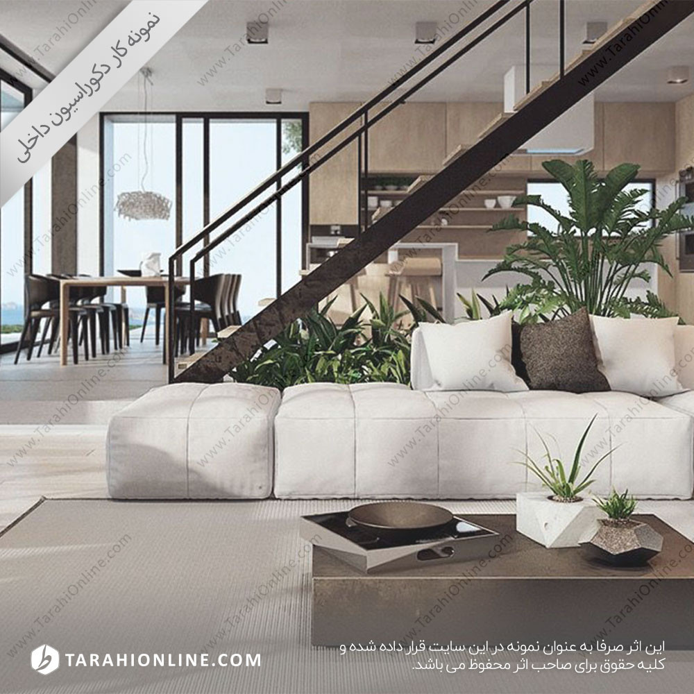 Decoration design of residential spaces ۳