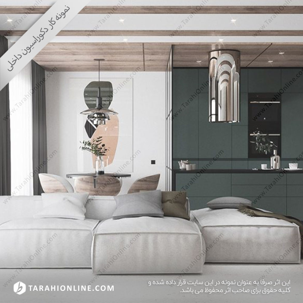 Decoration design of residential spaces ۴