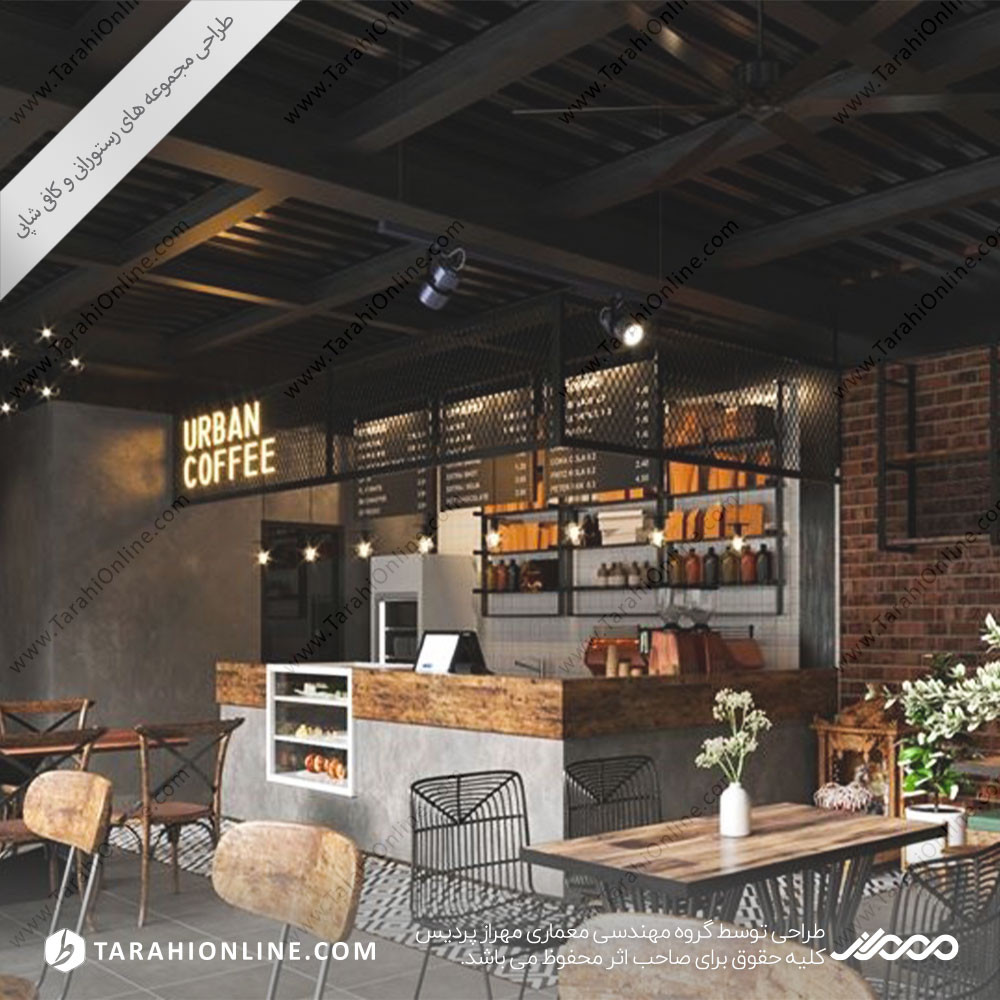 Interior design of restaurant and coffee shop ۲