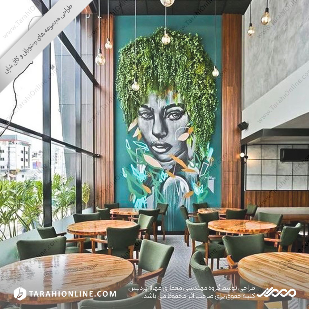 Interior design of restaurant and coffee shop ۴