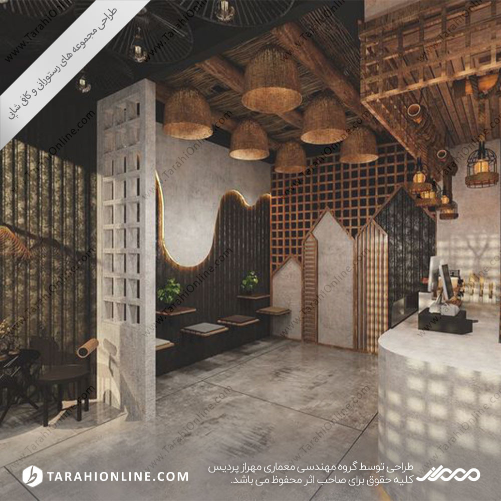 Interior design of restaurant and coffee shop ۵
