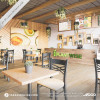 Interior design of restaurant and coffee shop ۷