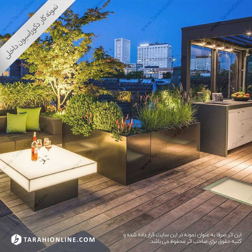 Roof garden design ۲