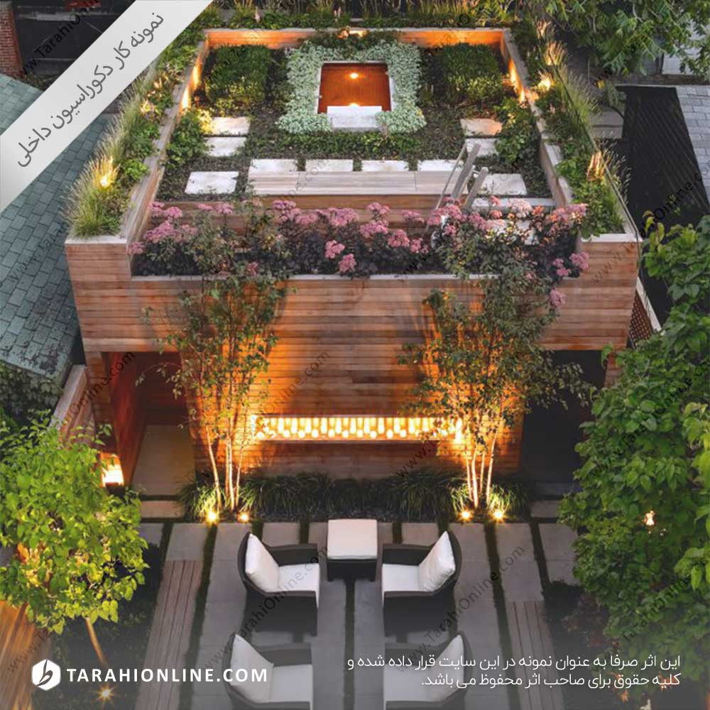 Roof garden design ۳