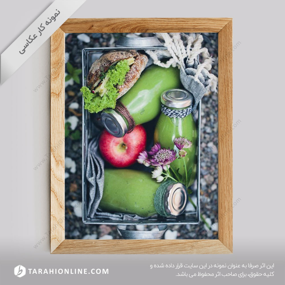 عکاسی از نوشیدنی ها - آب میوه طبیعی 3