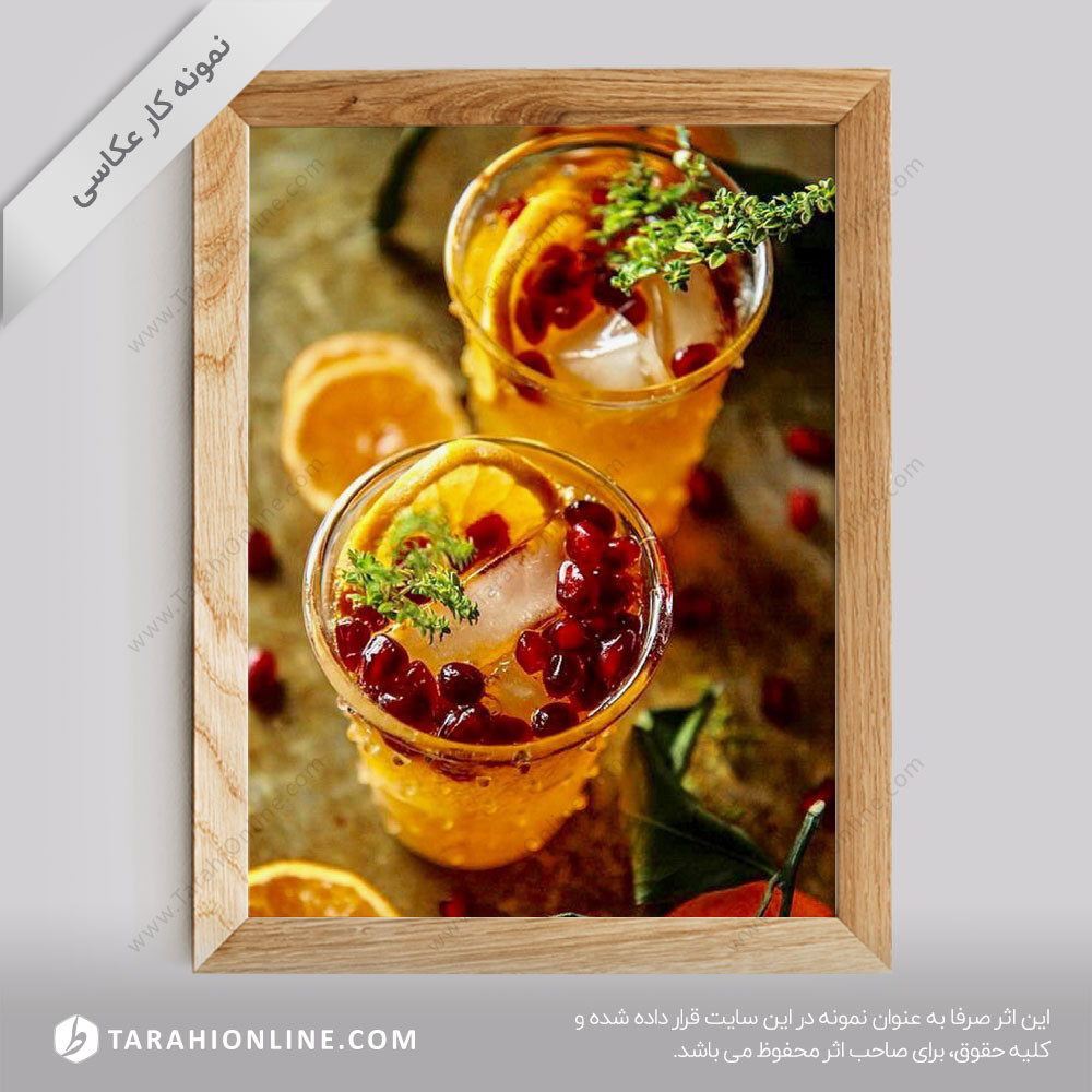 عکاسی از نوشیدنی ها - دیتاکس واتر