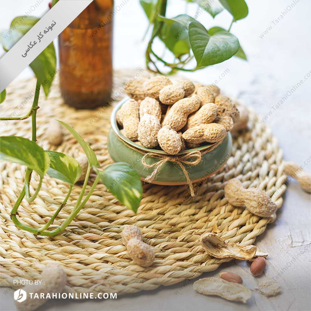 Photography of peanuts ۱