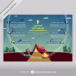 Infographic Design for 6 Nokte Safar
