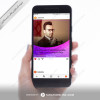 Instagram Post Template Design for Hamrah Online