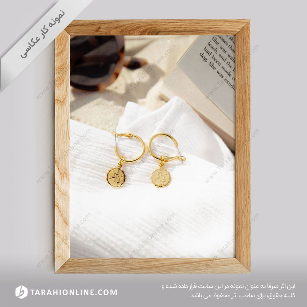 عکاسی از جواهرات - گوشواره 5