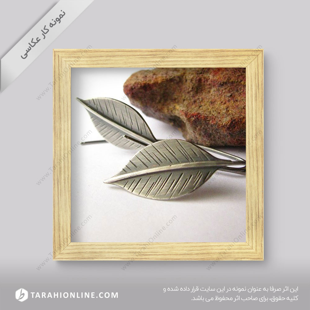 عکاسی از جواهرات - گوشواره نقره 3
