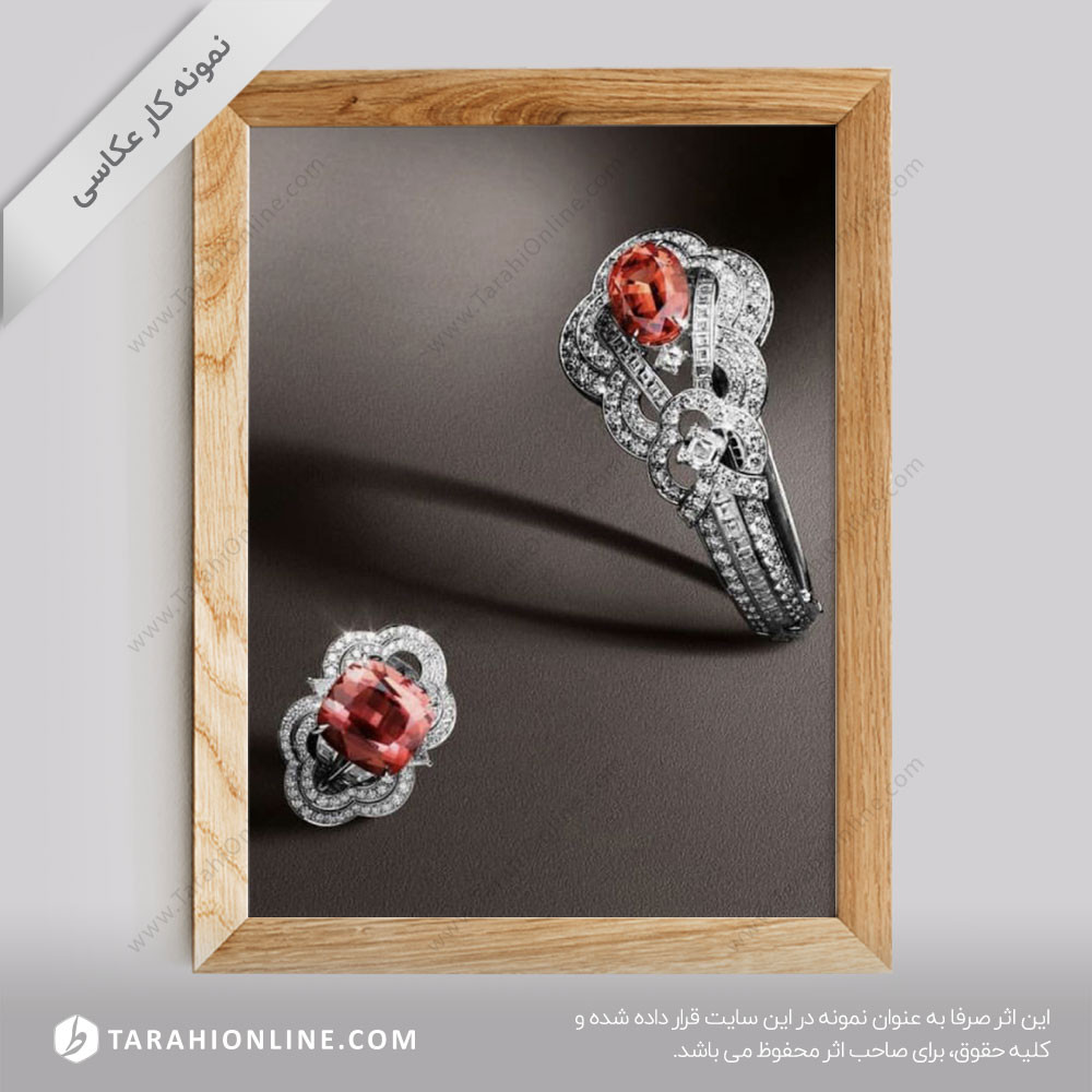 عکاسی از جواهرات - سنگ تزئینی 1