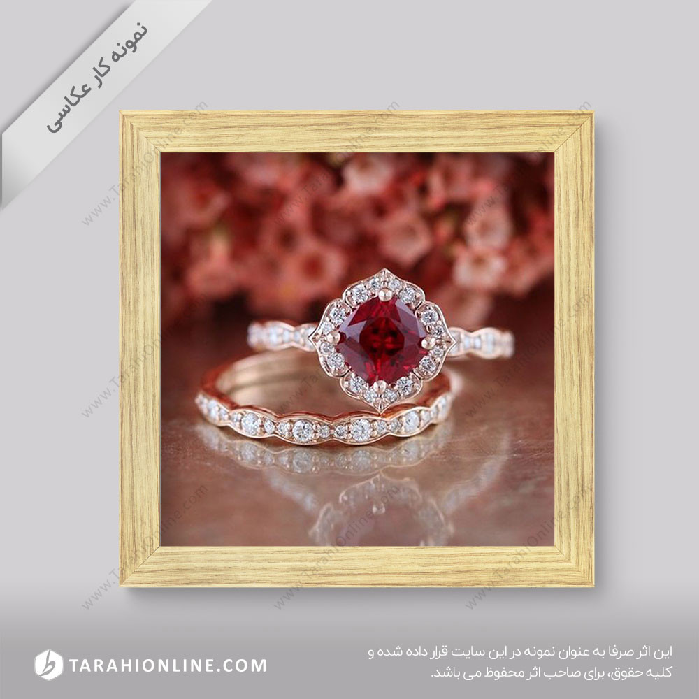عکاسی از جواهرات - سنگ تزئینی 6
