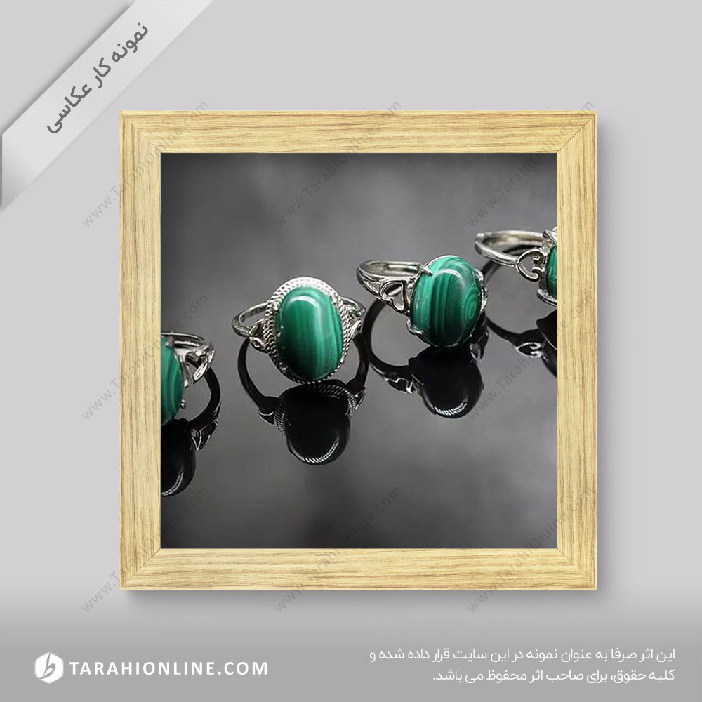 عکاسی از جواهرات - سنگ تزئینی 8