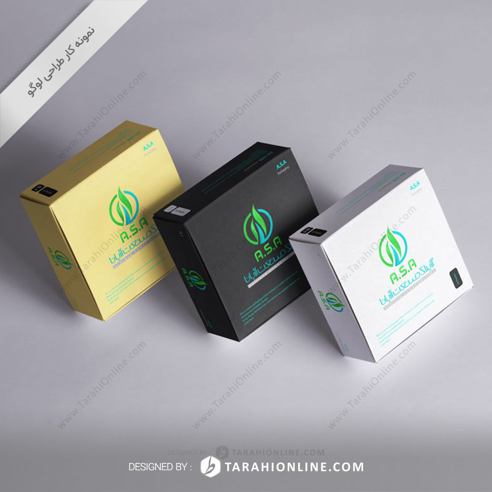 طراحی لوگو شرکت آژیراک صنعت آریانا - تصویر 2