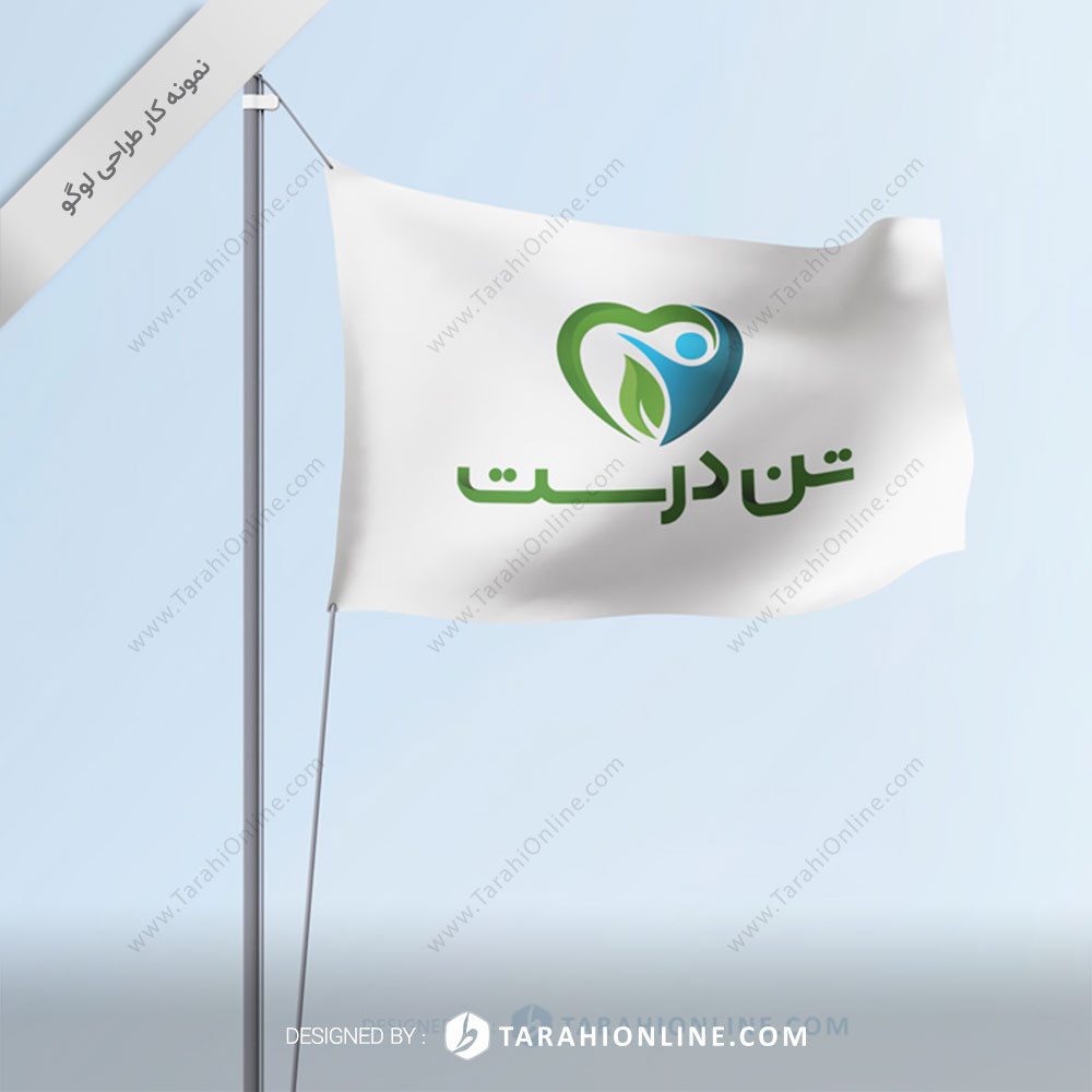طراحی لوگو ترکیبی تن درست - تصویر 3