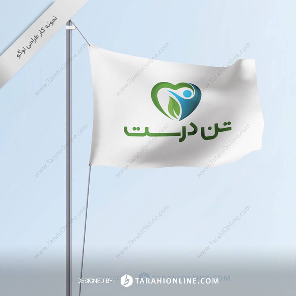 طراحی لوگو ترکیبی تن درست - تصویر 3