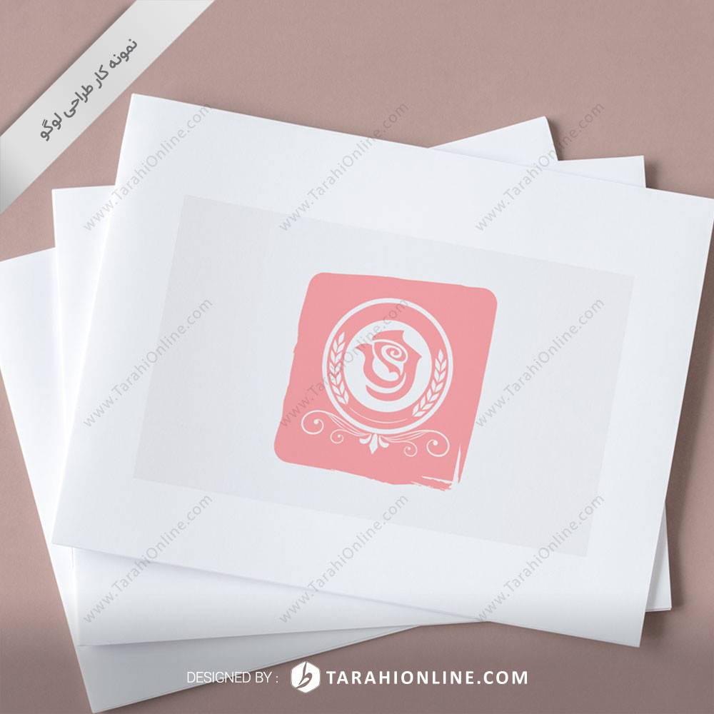 طراحی لوگو تصویری گلاب و گندم ایرانیان - تصویر 2