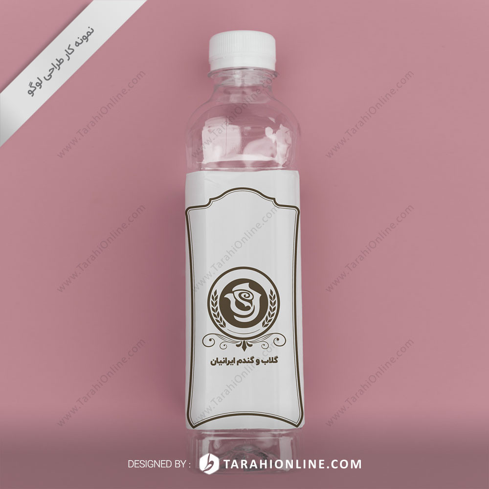 طراحی لوگو تصویری گلاب و گندم ایرانیان - تصویر 3