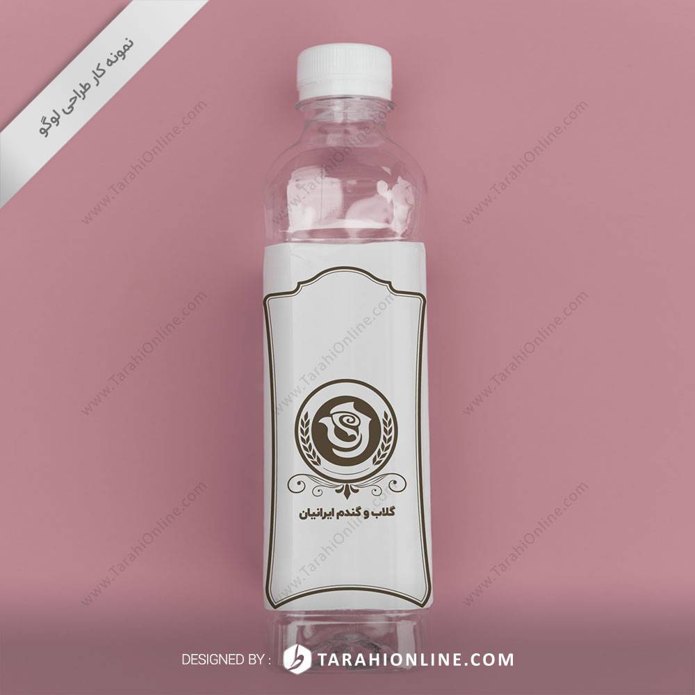 طراحی لوگو تصویری گلاب و گندم ایرانیان - تصویر 3