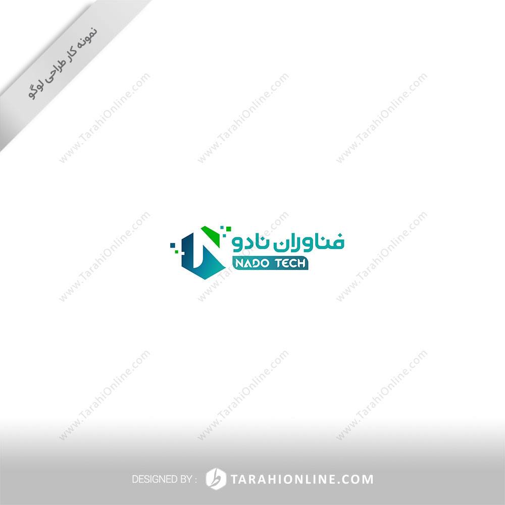 طراحی لوگو ترکیبی فناوران نادو