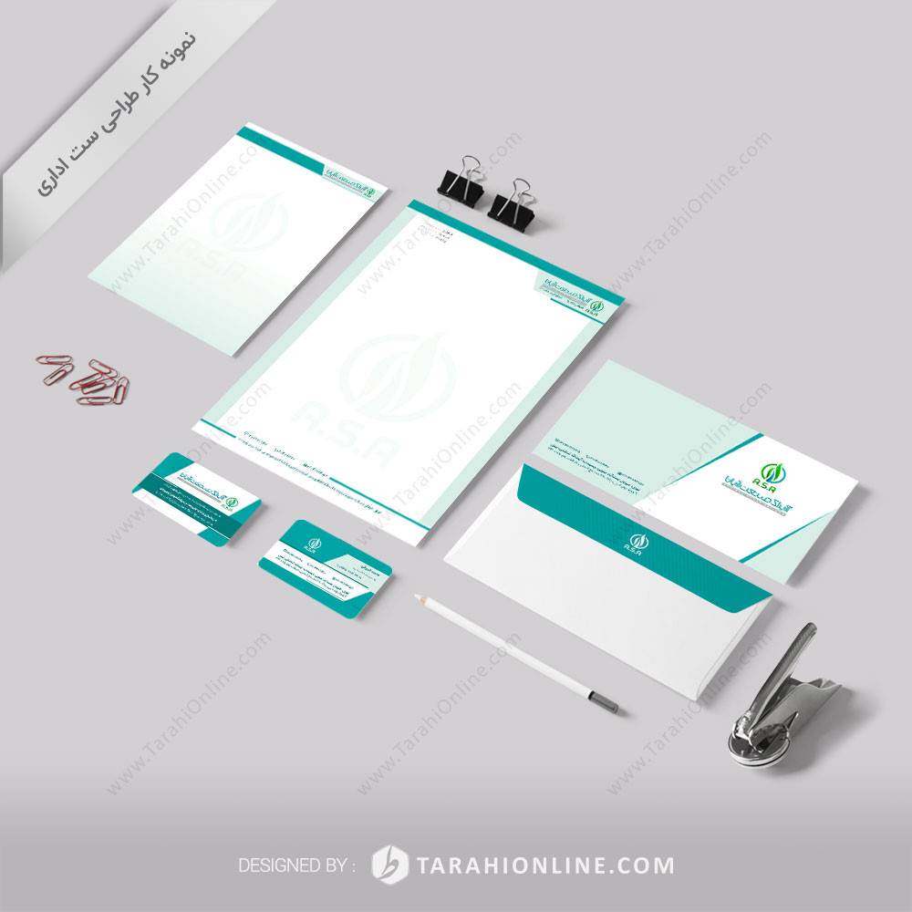 طراحی ست اداری آژیراک صنعت آریانا