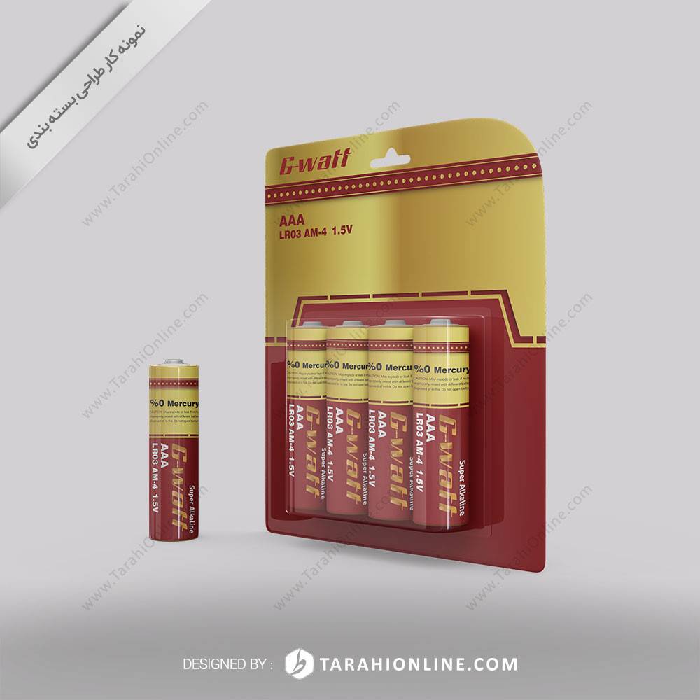 طراحی بسته بندی جی وات 2