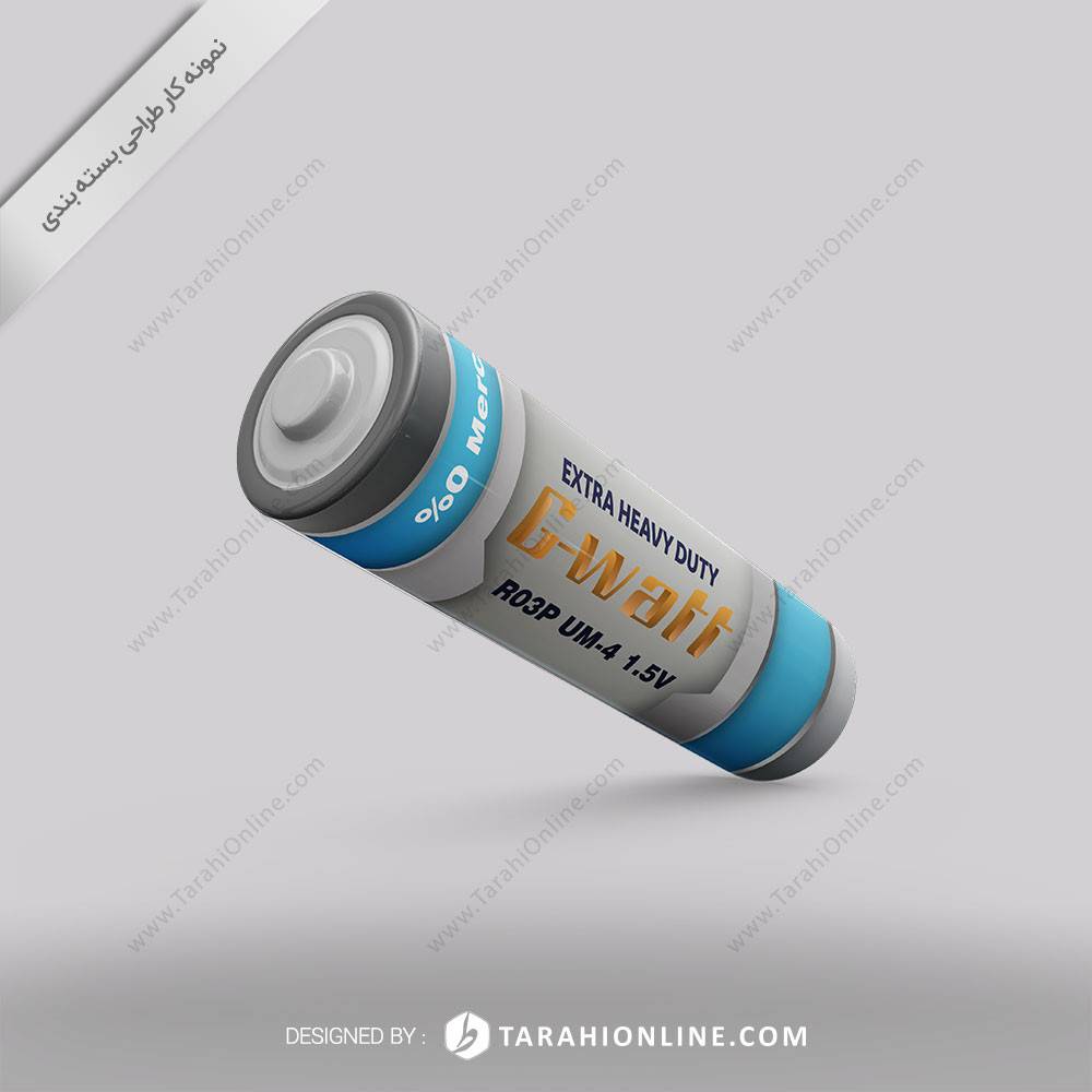 طراحی بسته بندی جی وات