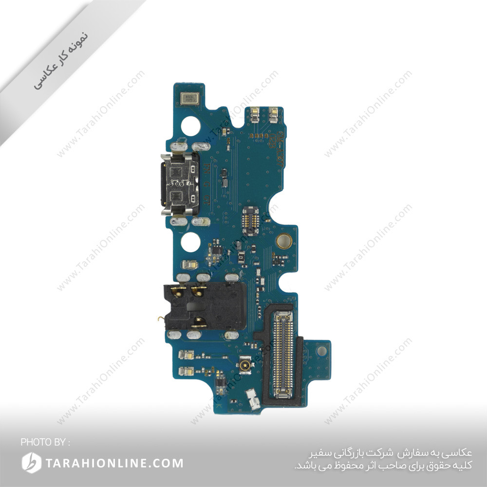 عکاسی از قطعات الکترونیکی - برد شارژ A30s - تصویر 2