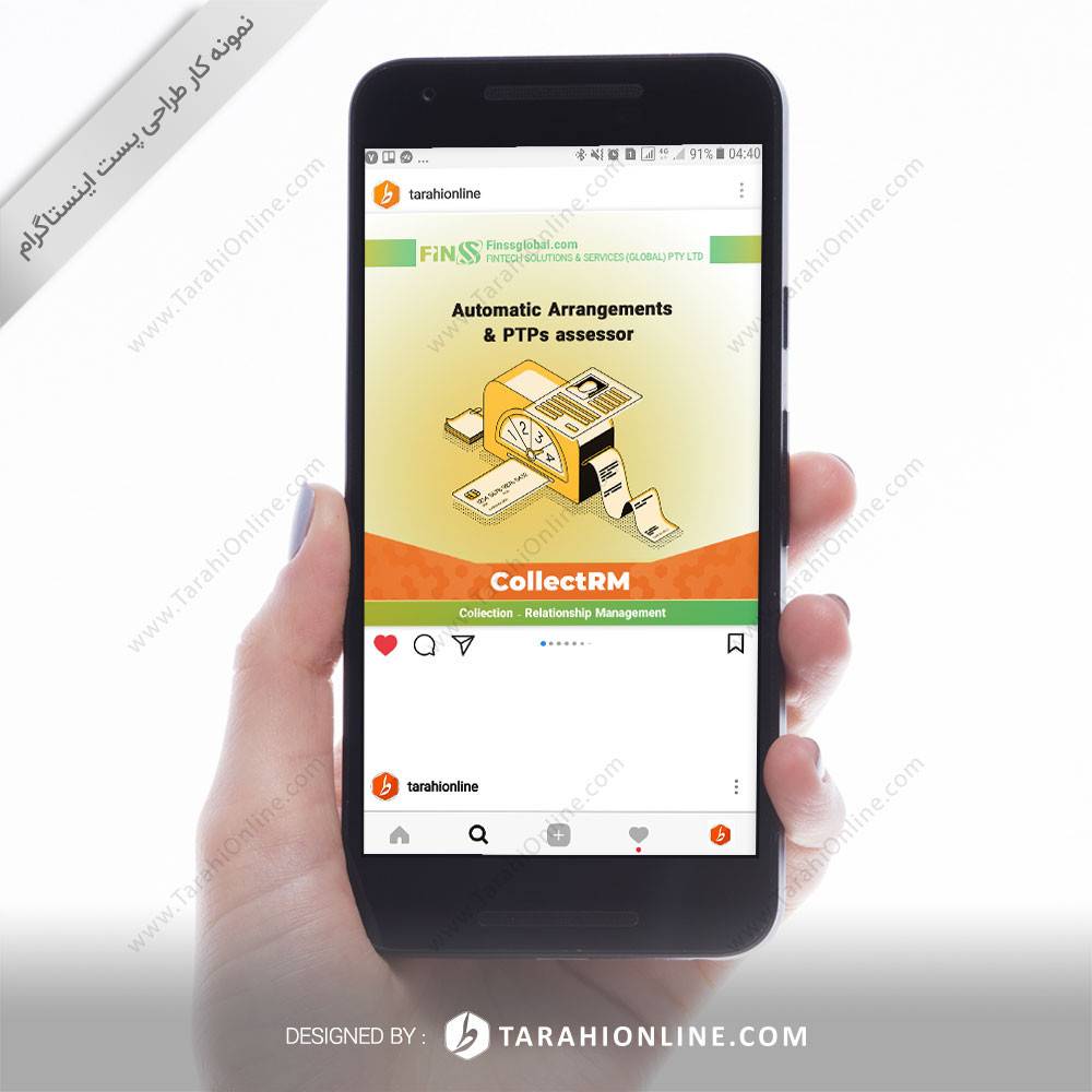 طراحی پست اینستاگرام فینس گلوبال - تصویر 4