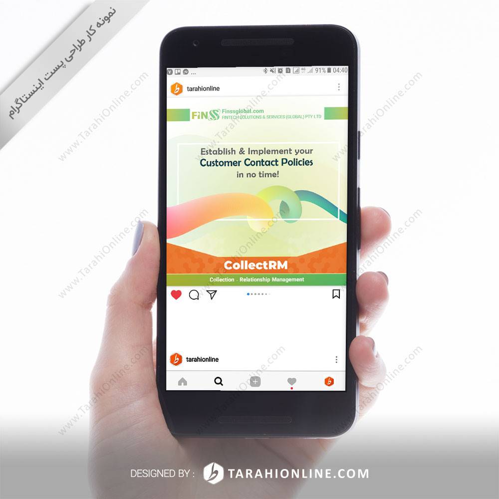 طراحی پست اینستاگرام فینس گلوبال - تصویر 5