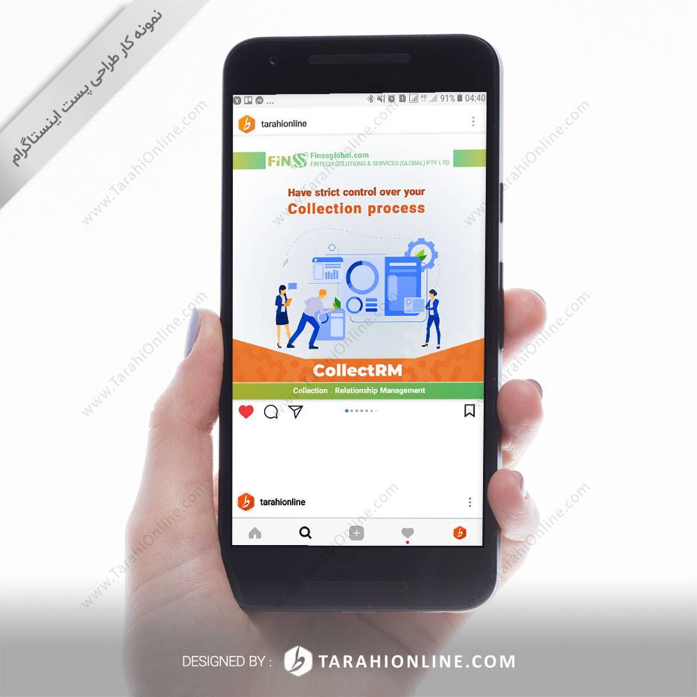 طراحی پست اینستاگرام فینس گلوبال - تصویر 6