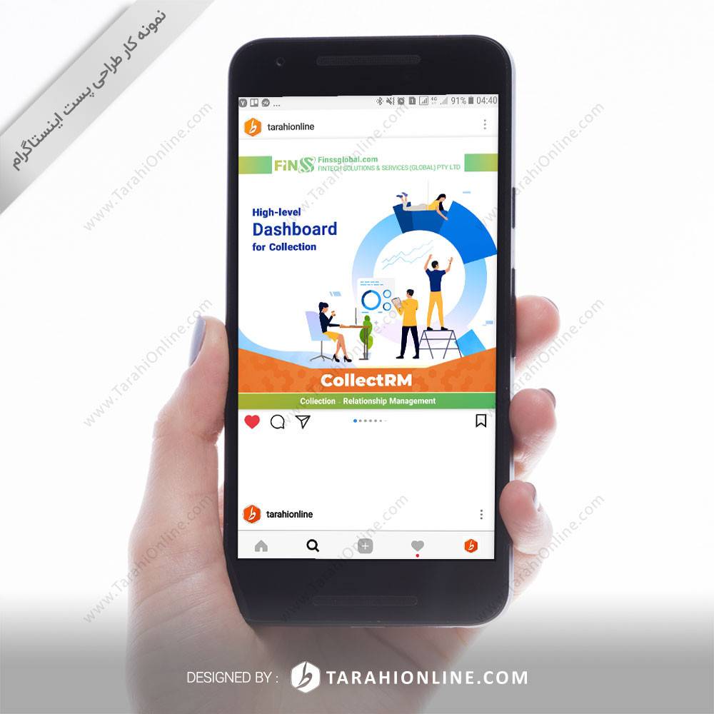 طراحی پست اینستاگرام فینس گلوبال - تصویر 7