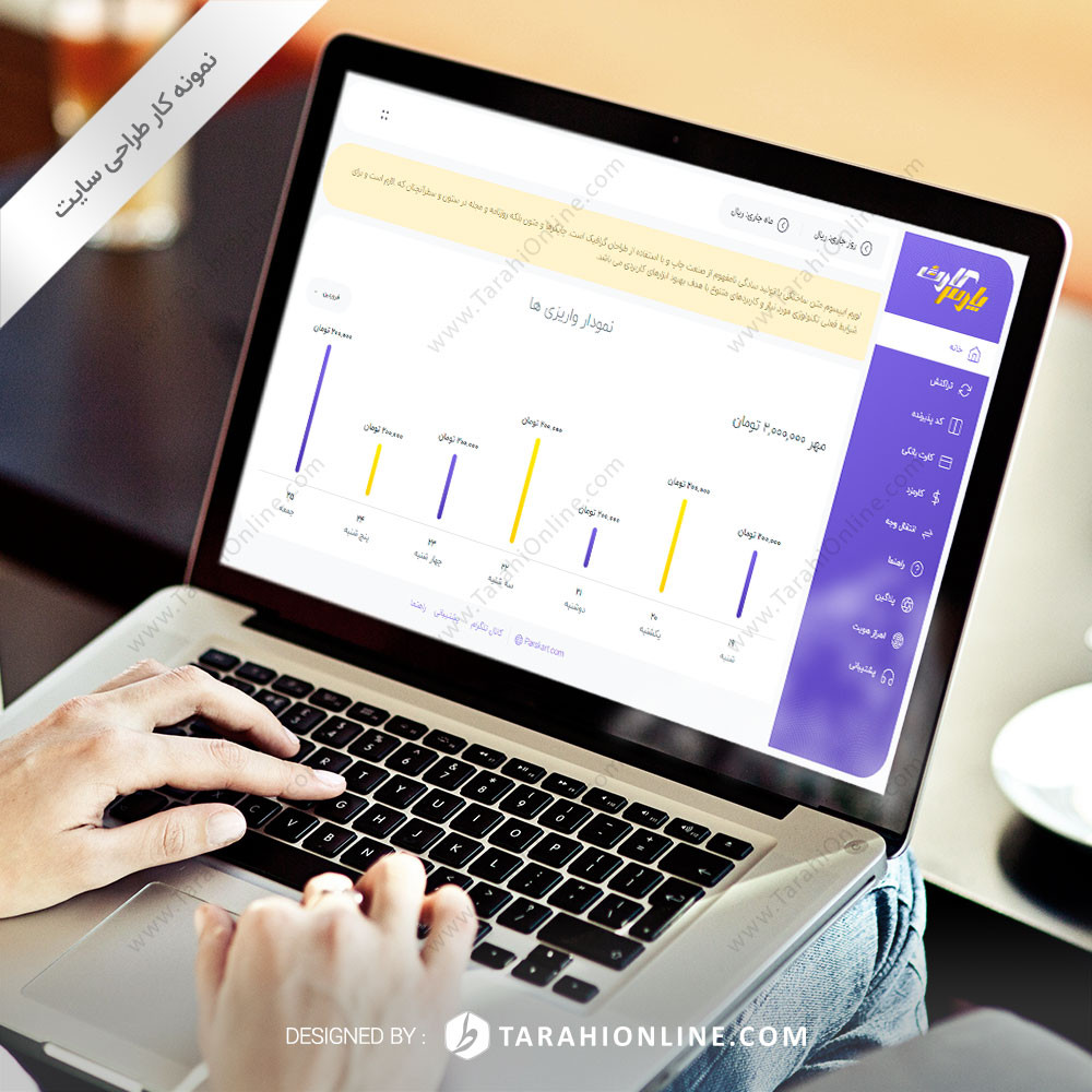 Psd To Html Pars Kart Dashboard