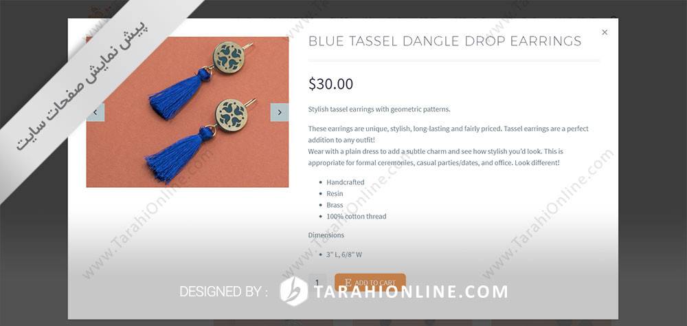 طراحی سایت فروشگاهی paisley - تصویر 5