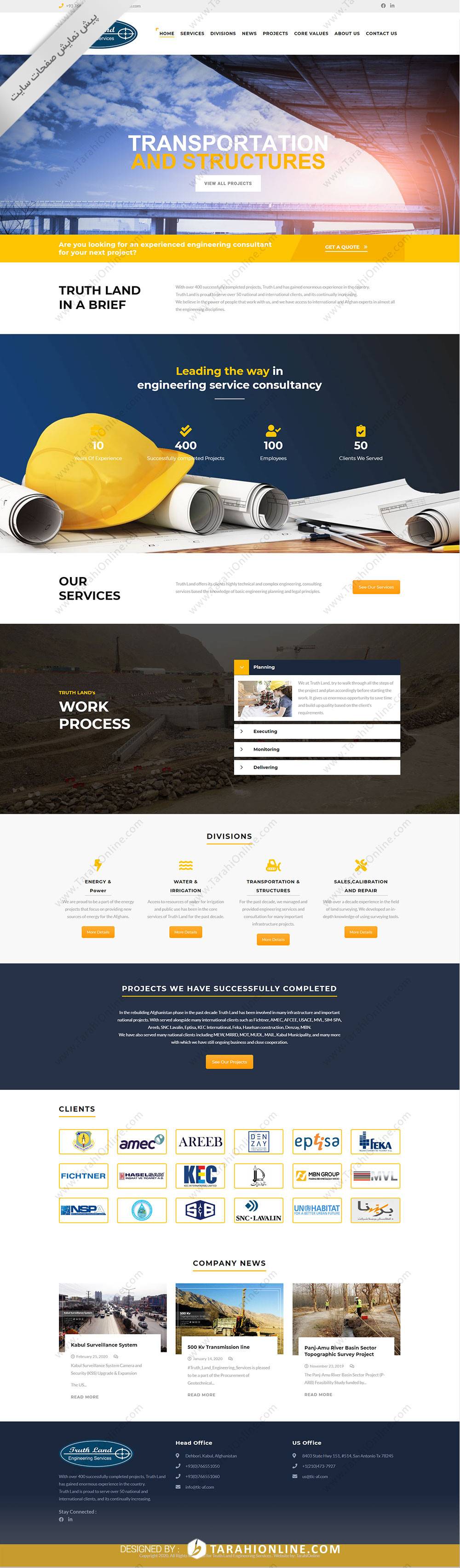 Web Design for Truth Land - Image 2