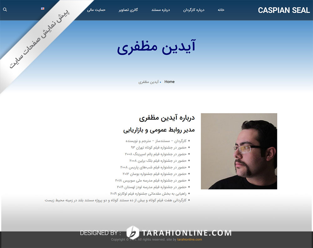 Web Design for CaspianSeals - Image 11