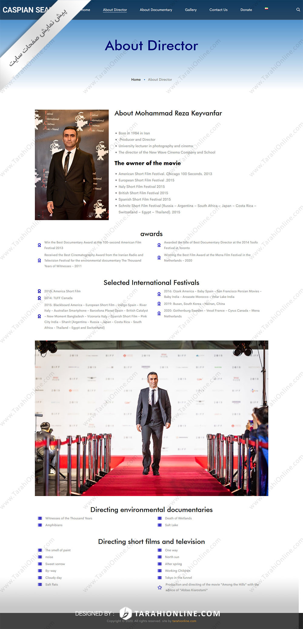 Web Design for CaspianSeals - Image 5