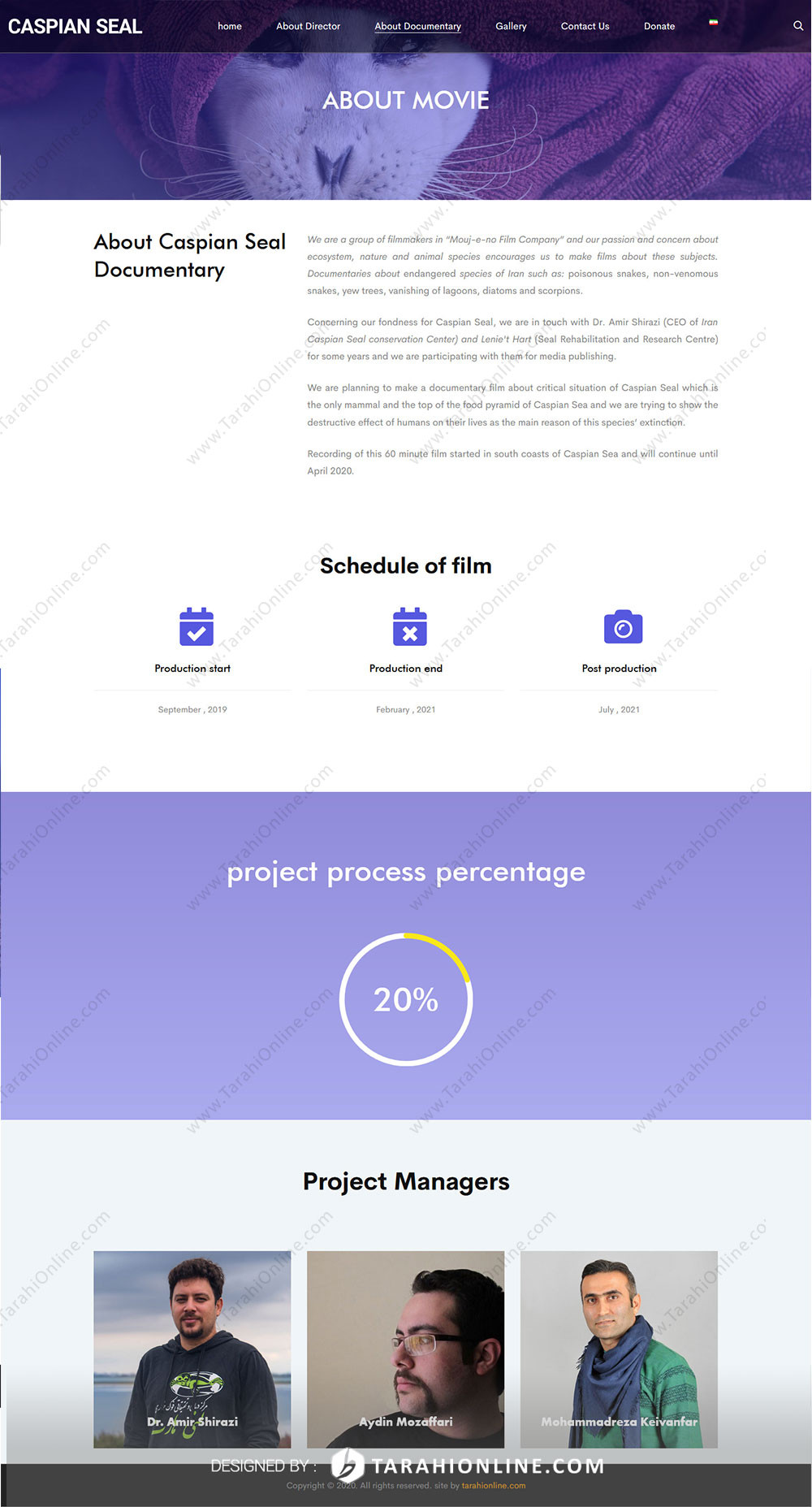 Web Design for CaspianSeals - Image 8