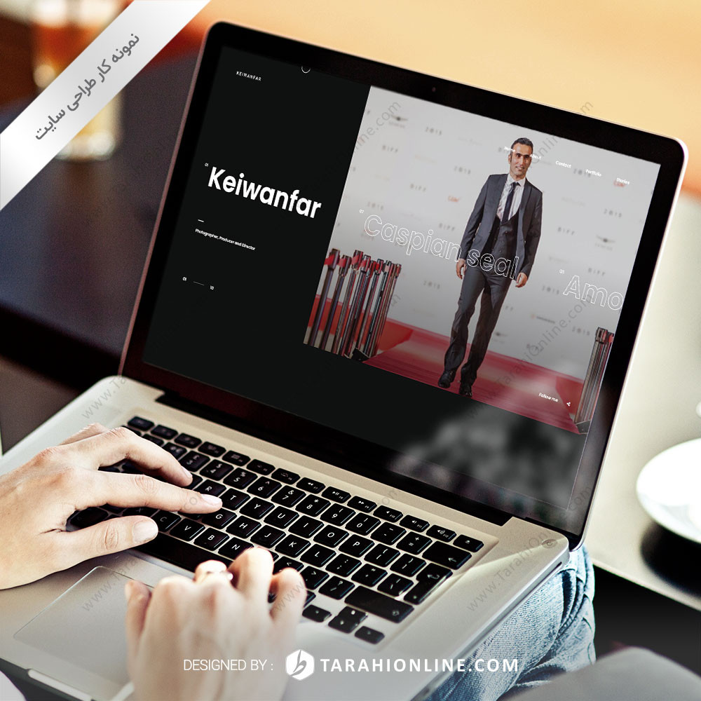 Web Design for Mohammadreza Keiwanfar