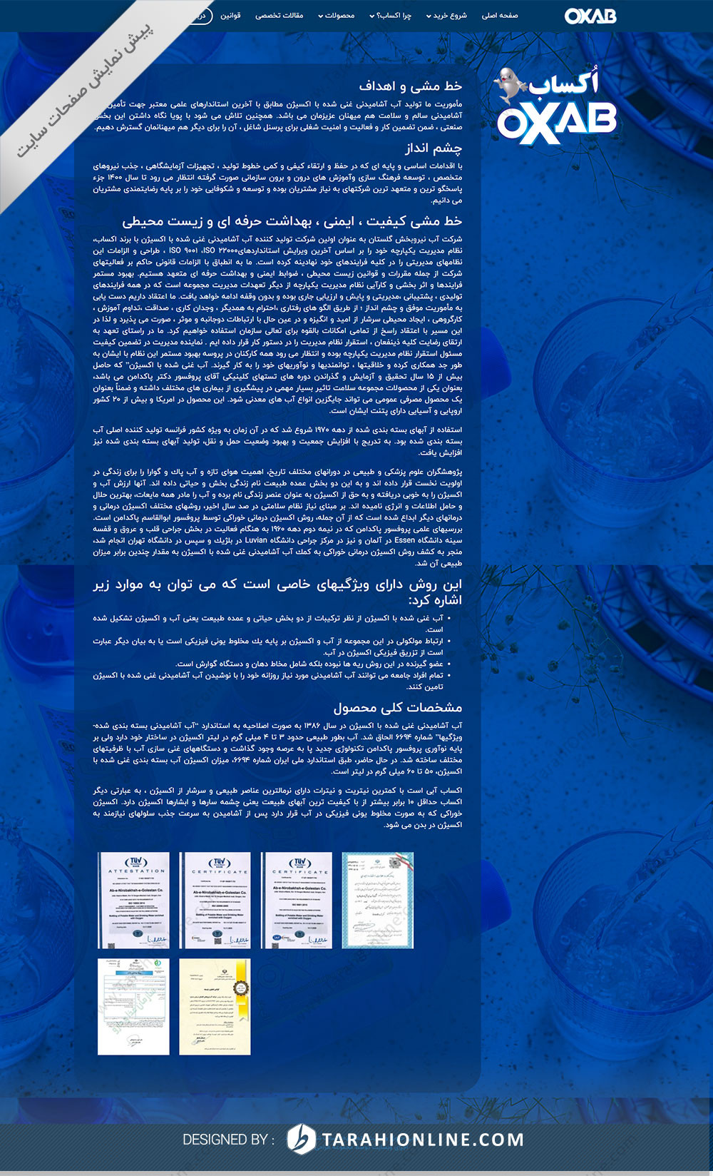 Web Design for Oxab Shop - Image 9