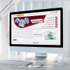 طراحی اسلاید سایت پارس مد تور - خدمات چشم پزشکی ۳